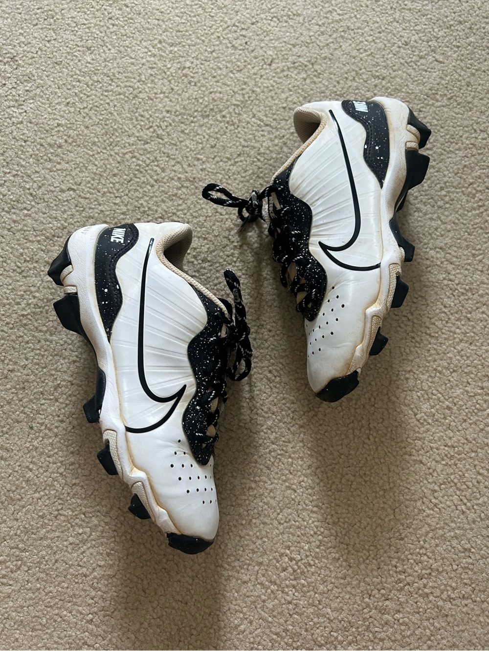 Nike Kids Alpha Huarache Keystone 4 RM Baseball Cleats size 2Y